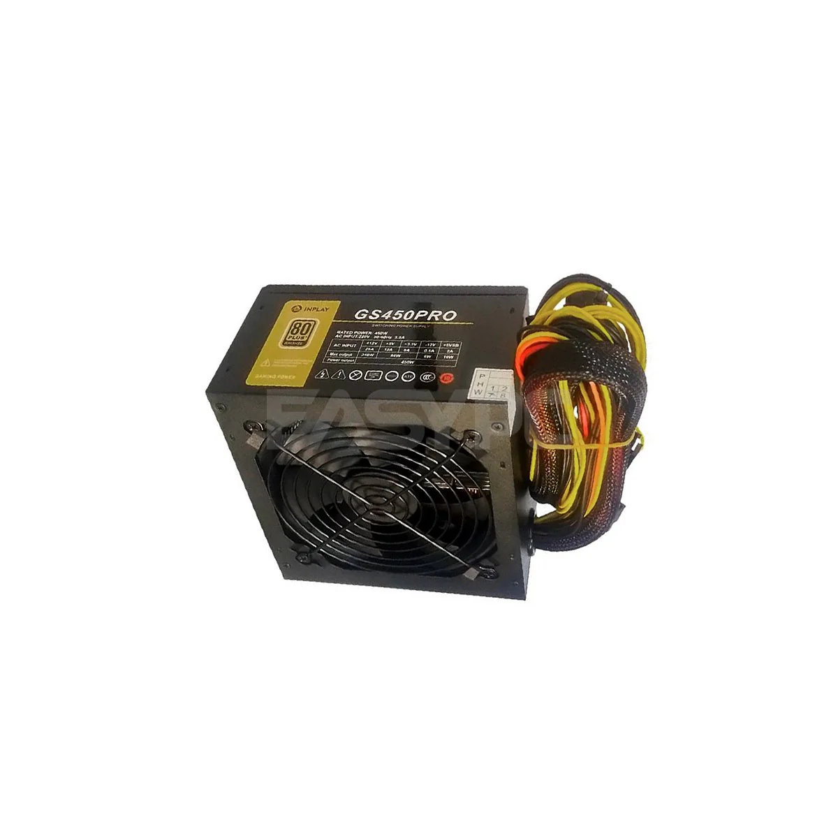 InPlay GS450P 450 Watts |  GS550P 550 Watts | GS650P 650 Watts 80+ Power Supply Bronze - Image 3