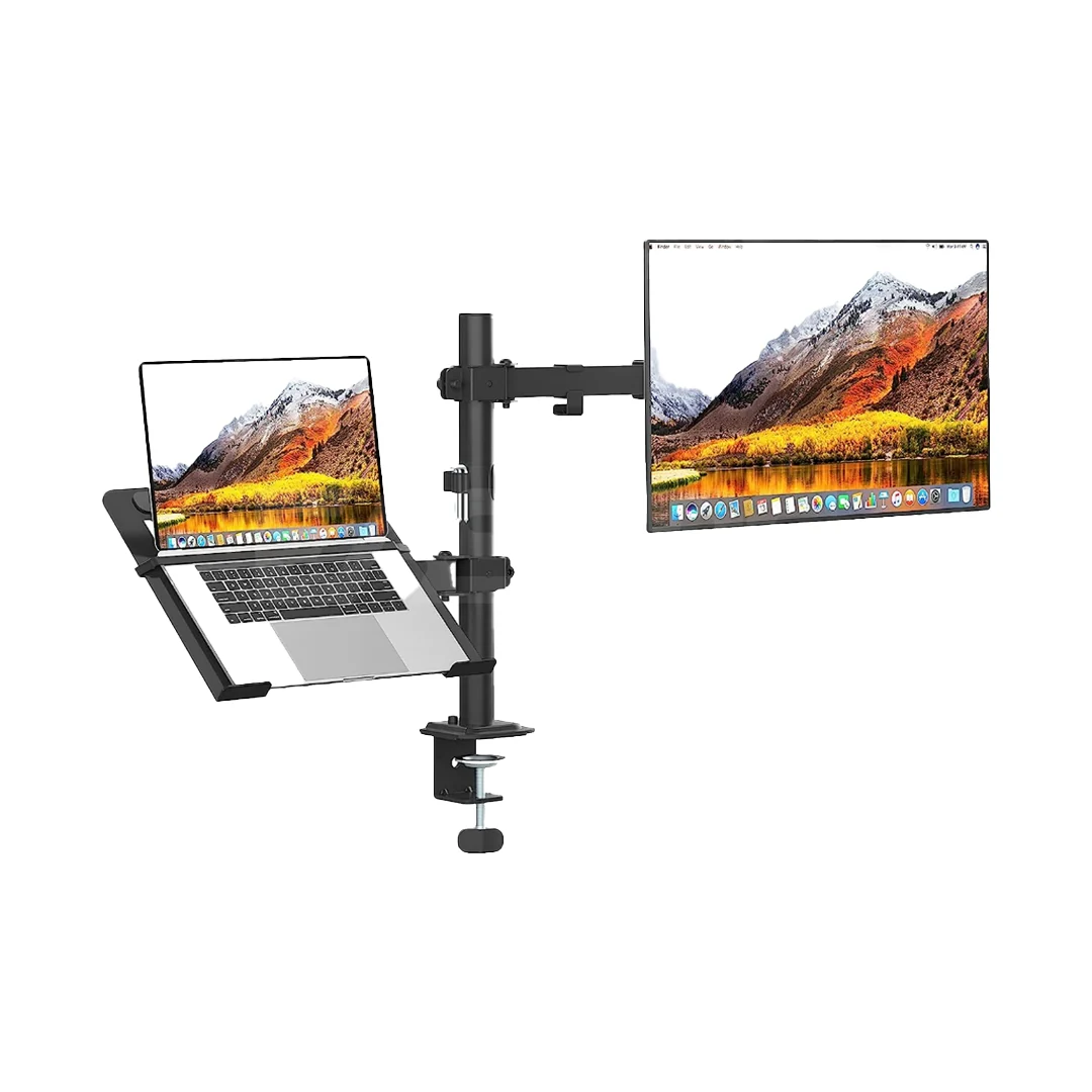 InPlay KMT-4 Monitor - Laptop Tray Stand Mount Black - Image 2