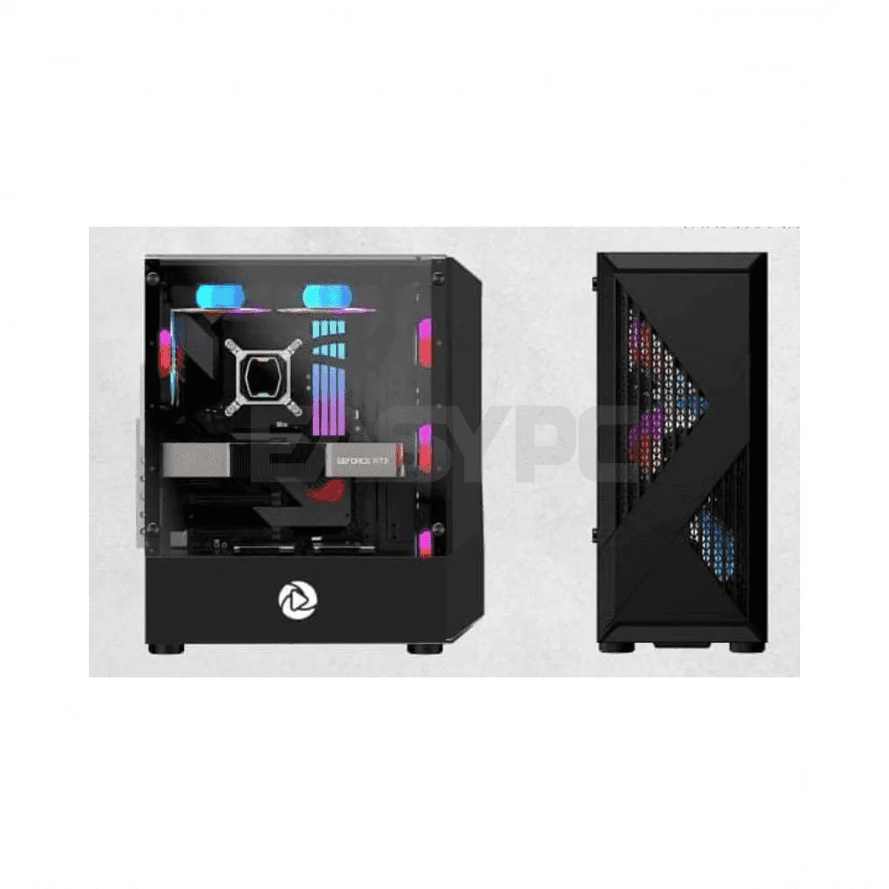 InPlay Meteor 06 ATX Gaming Case Black - Image 3