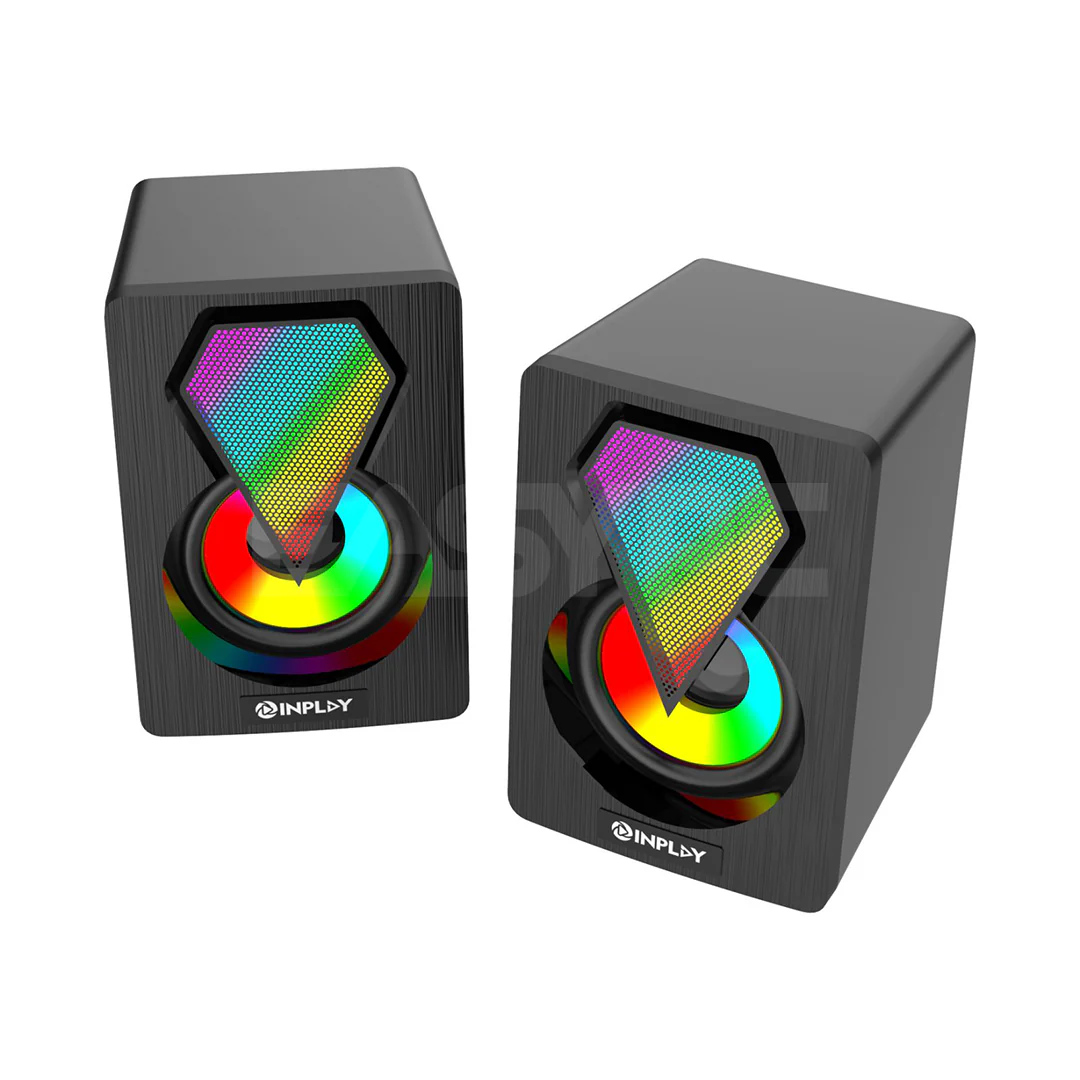 InPlay MS246 Mini Speaker RGB Black - Image 2