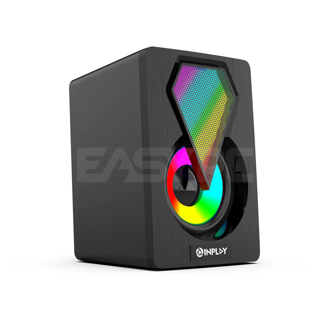 InPlay MS246 Mini Speaker RGB Black - Image 3