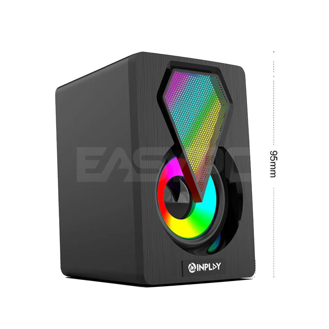 InPlay MS246 Mini Speaker RGB Black - Image 5