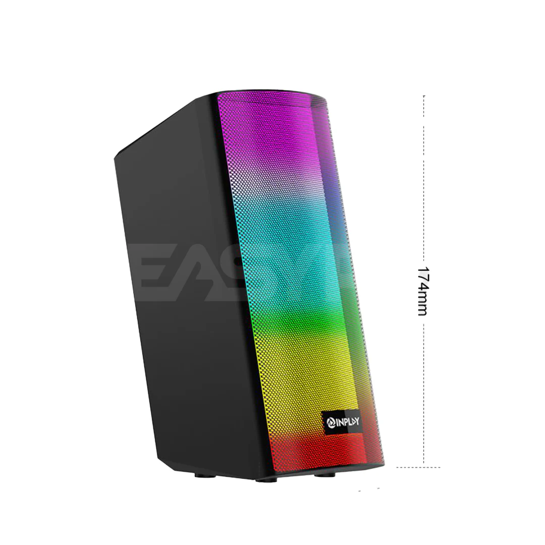 InPlay MS280 Bluetooth Mini Speaker RGB Black - Image 4