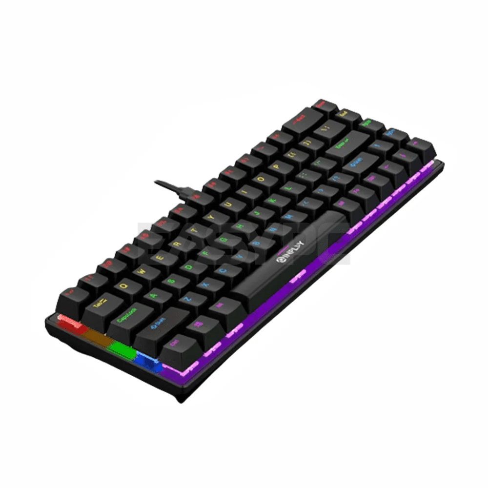 Inplay NK680-B Red switch Mechanical Gaming Keyboard Black - Image 4