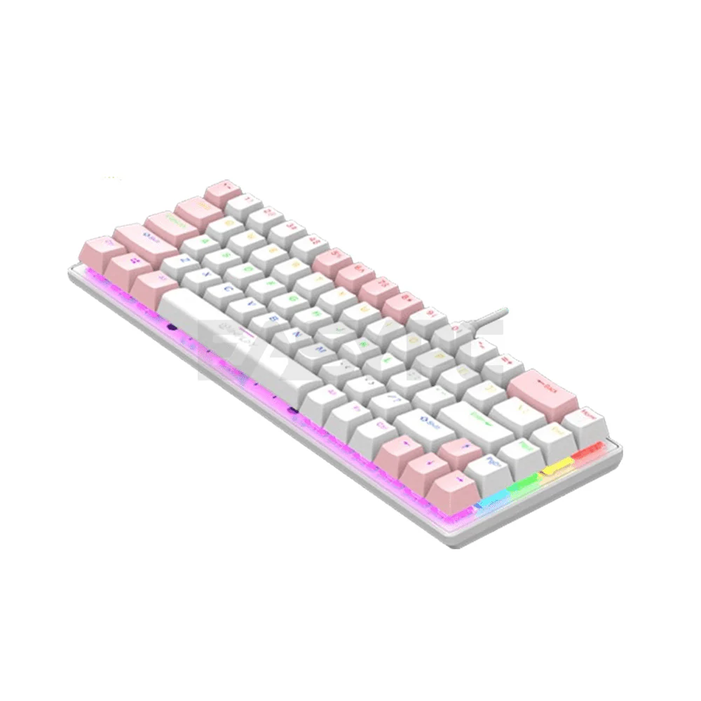 Inplay NK680-W Red switch Mechanical Gaming Keyboard White - Image 3