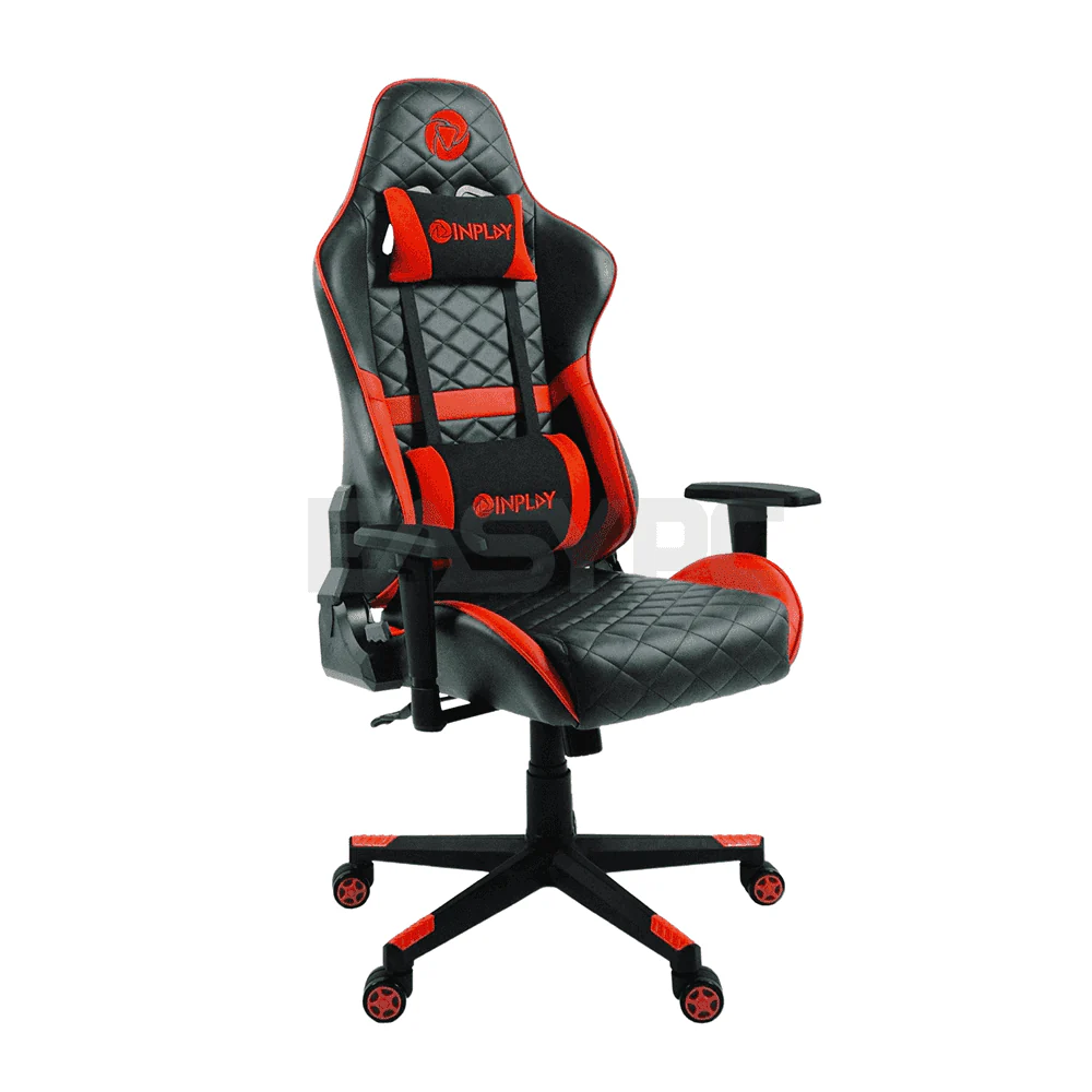 Inplay Race X5-R Gaming Chair Leather Red - Image 3