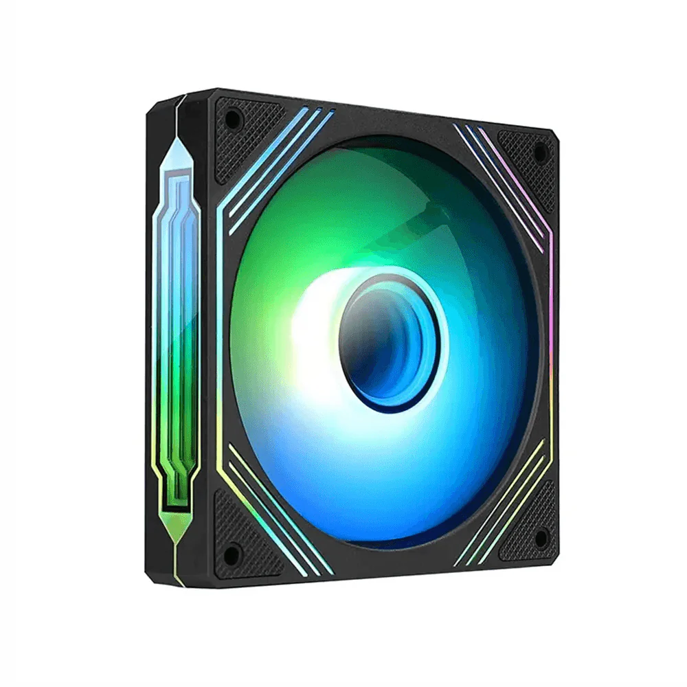 Inplay Seaview Tower X3-B 3in1 ARGB Chassis Fan Black - Image 3