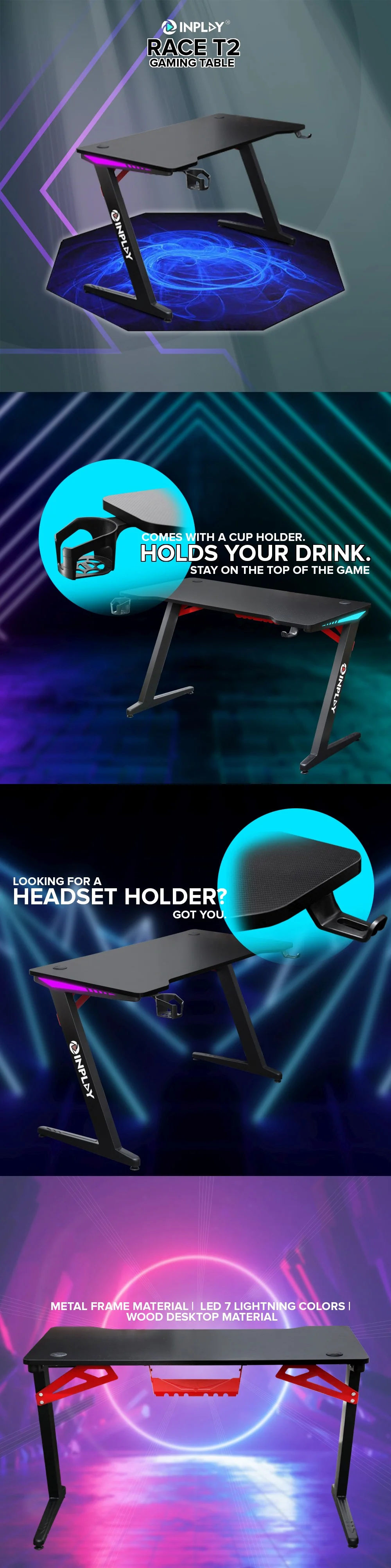 InPlay Race T2 Gaming Table - Image 7