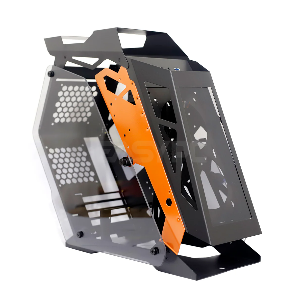 InPlay Thunder 01 Micro ATX Gaming Case Black - Image 2