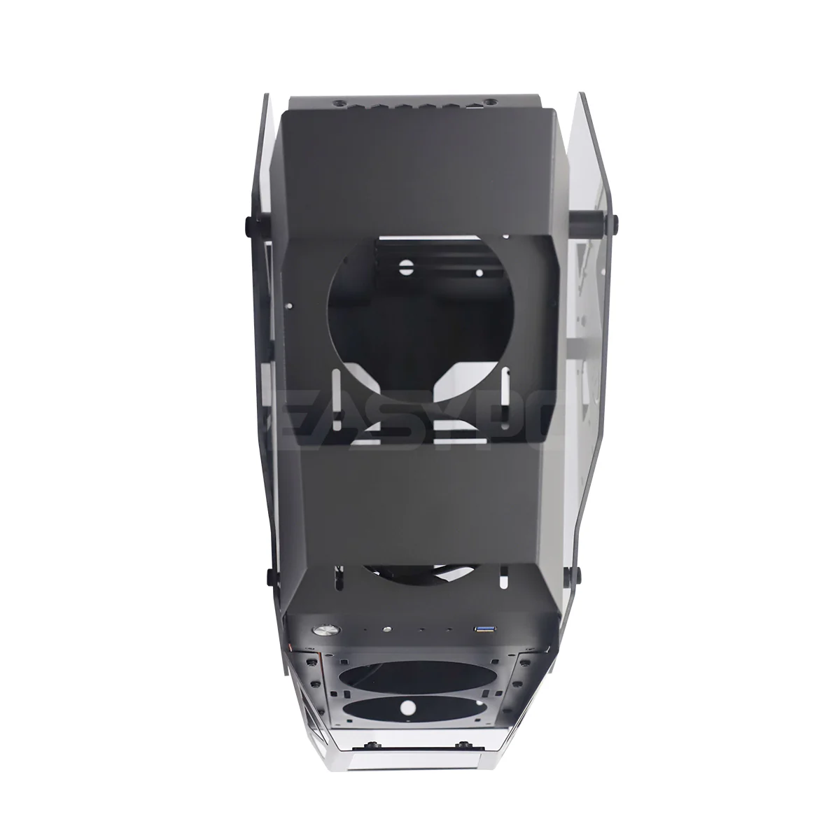 InPlay Thunder 01 Micro ATX Gaming Case Black - Image 4