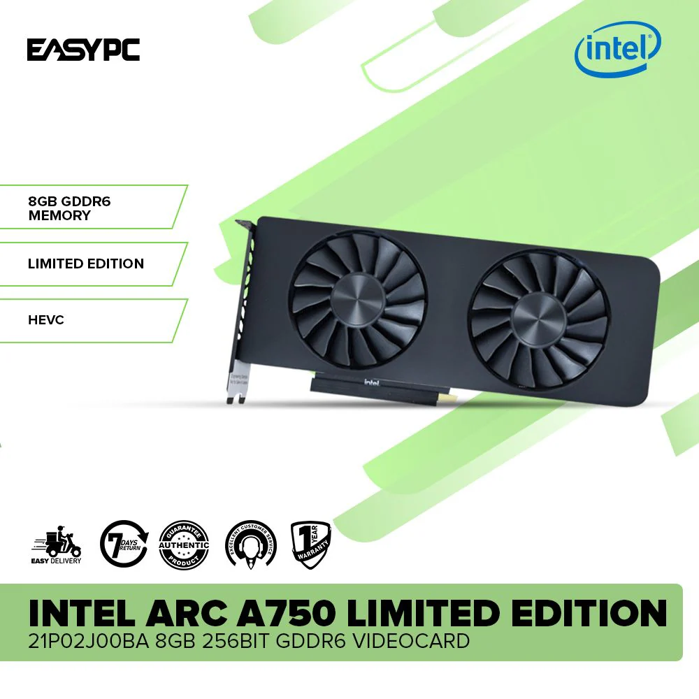 Intel Arc™ A750 Limited Edition 21P02J00BA 8GB 256bit GDDR6 Videocard - Image 2