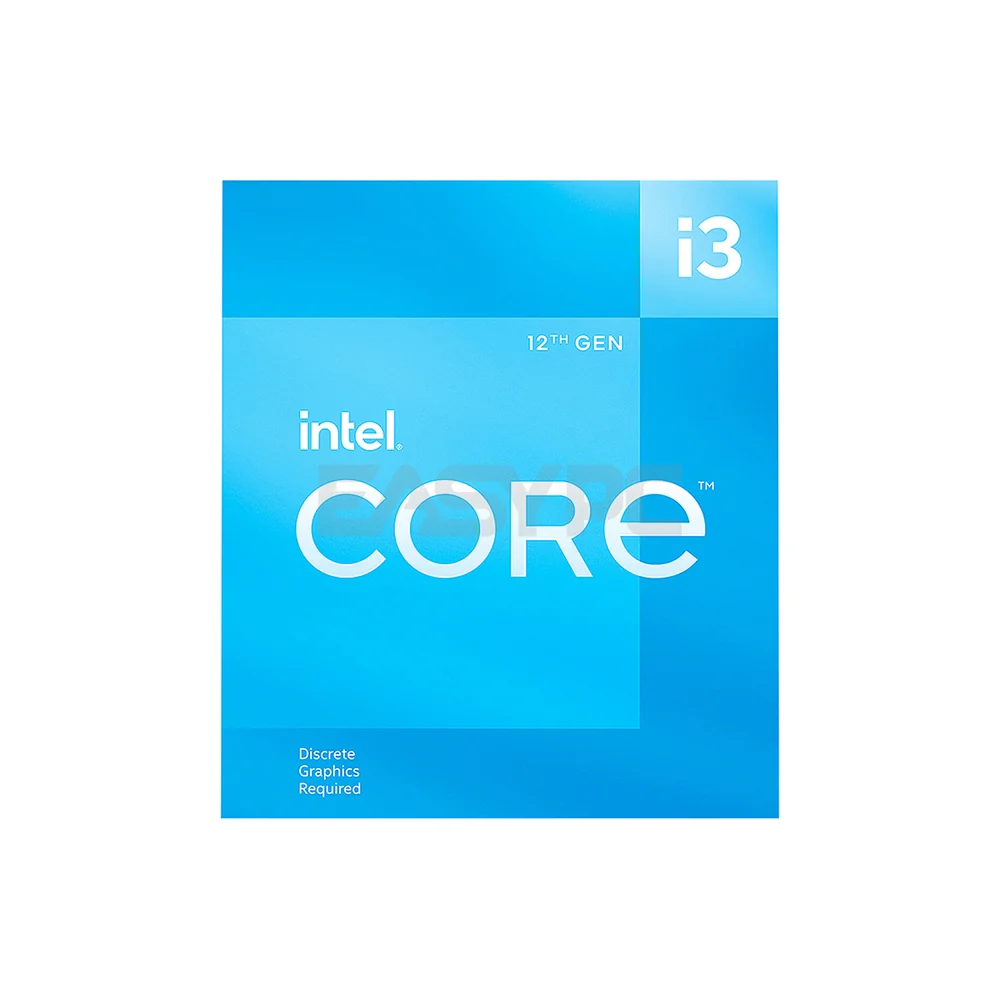 Intel Core i3-12100F Alder Lake Socket 1700 3.30GHz 12th Generation intel Processor
