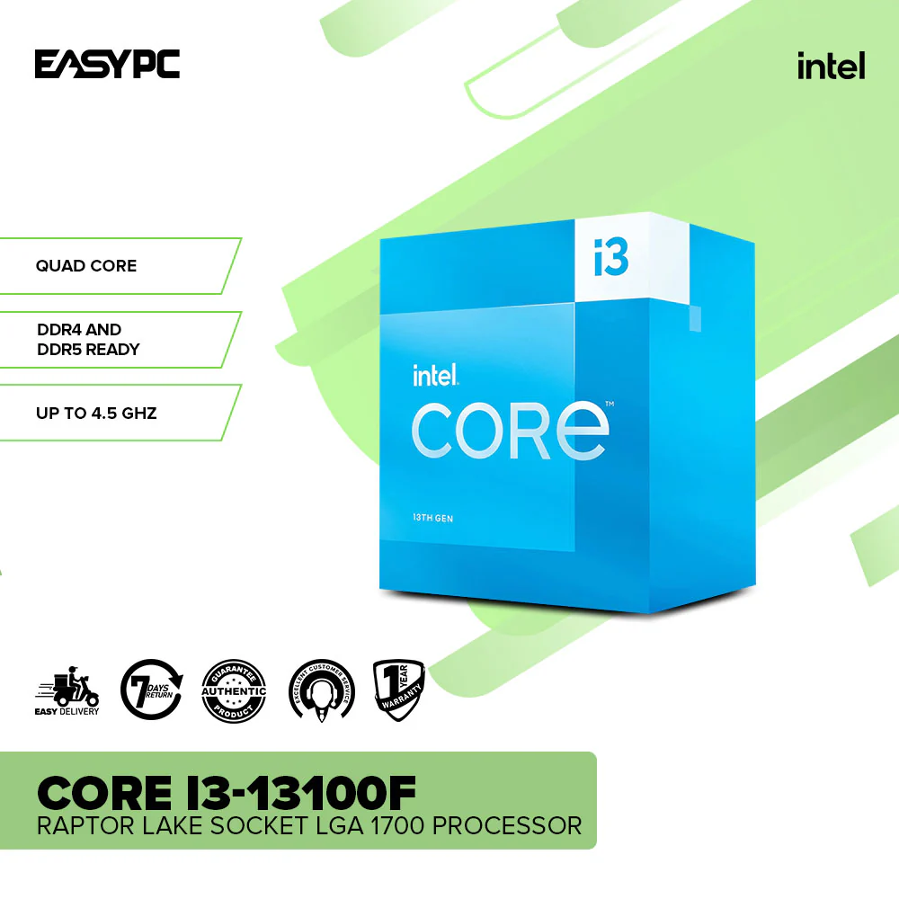 Intel Core i3-13100F Raptor Lake Socket LGA 1700 Processor - Image 2
