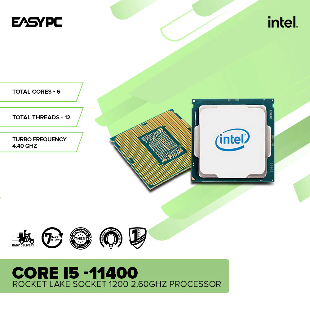 Intel Core I5-11400 Socket 1200 2.60GHz Intel UHD Graphics 730 Ttp Rocket Lake Processor - Image 2