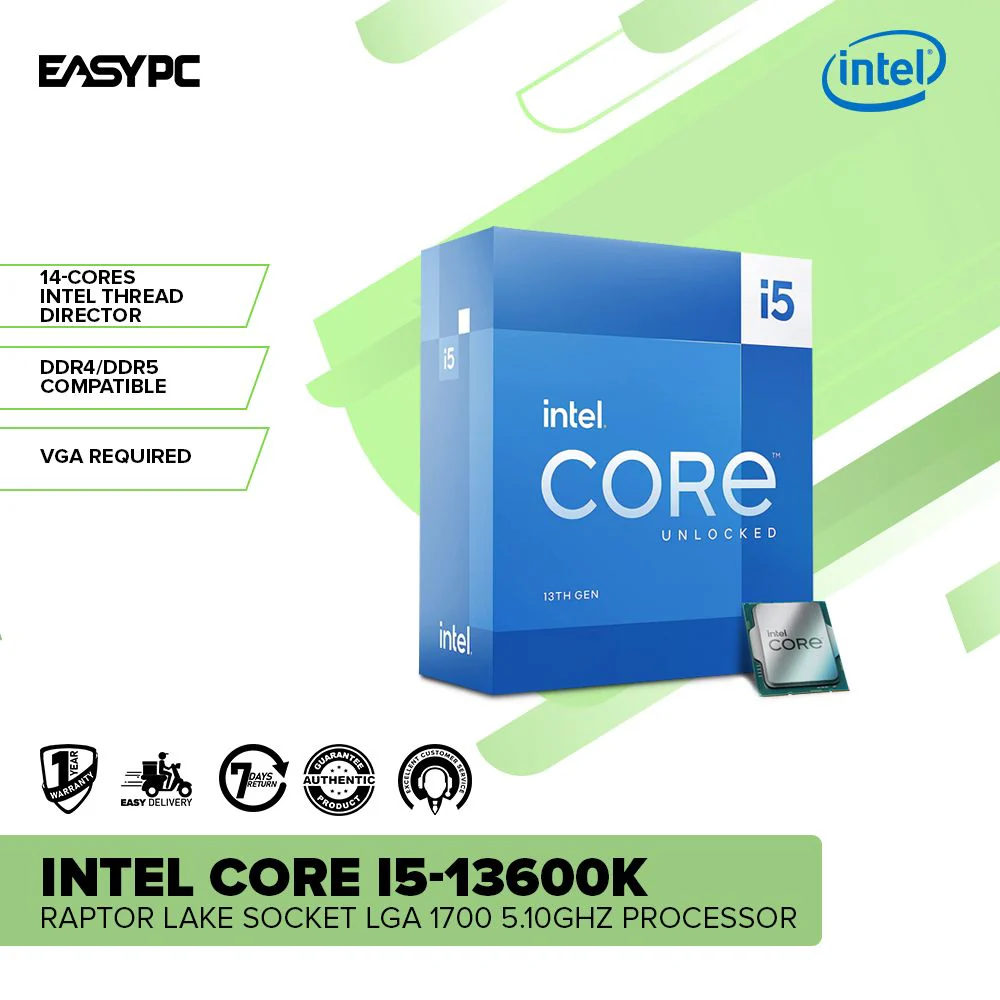 Intel Core i5-13600K Raptor Lake Socket LGA 1700 5.10GHz Processor - Image 2
