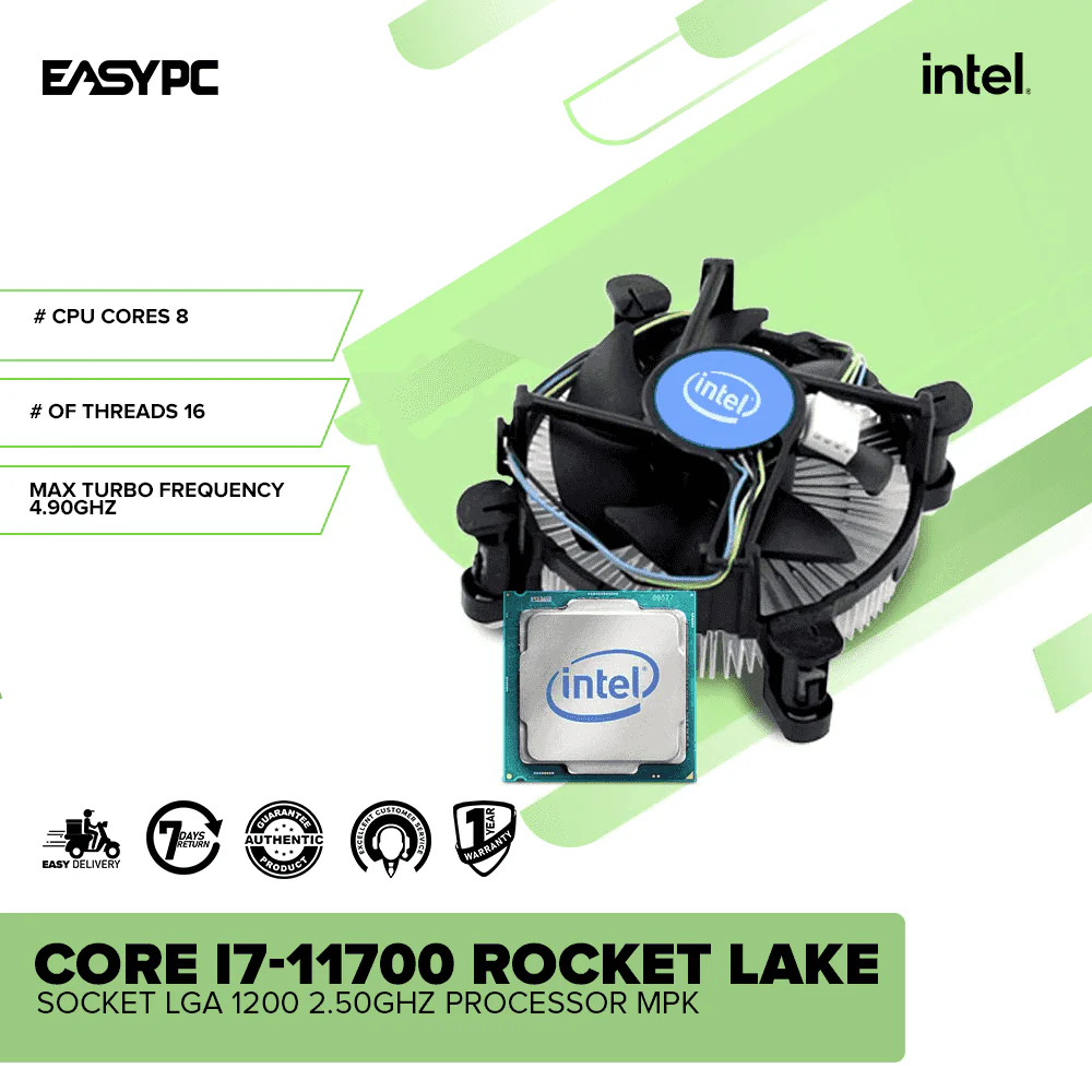 Intel Core i7-11700 Rocket Lake Socket LGA 1200 2.50GHz Processor MPK - Image 2