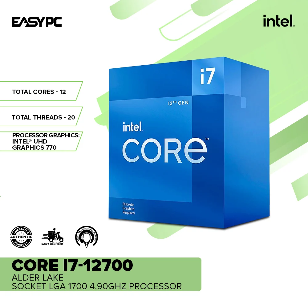 Intel Core i7-12700 Alder Lake Socket LGA 1700 4.90GHz Processor - Image 2