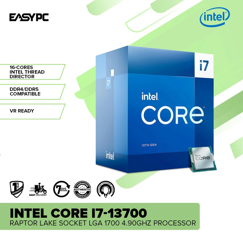 Intel Core i7-13700 Raptor Lake Socket LGA 1700 4.90GHz Processor - Image 2