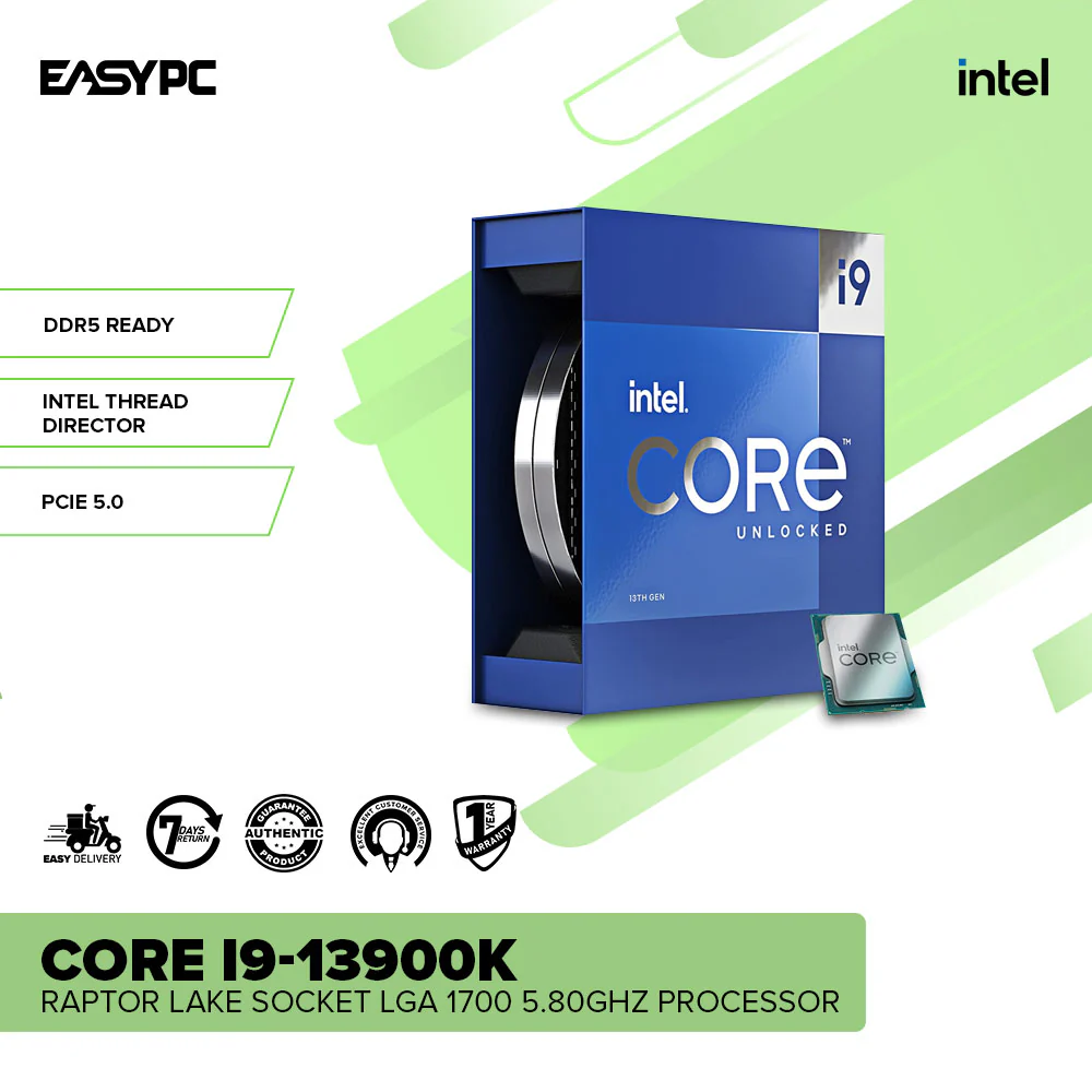 Intel Core i9-13900K Raptor Lake Socket LGA 1700 5.80GHz Processor - Image 2