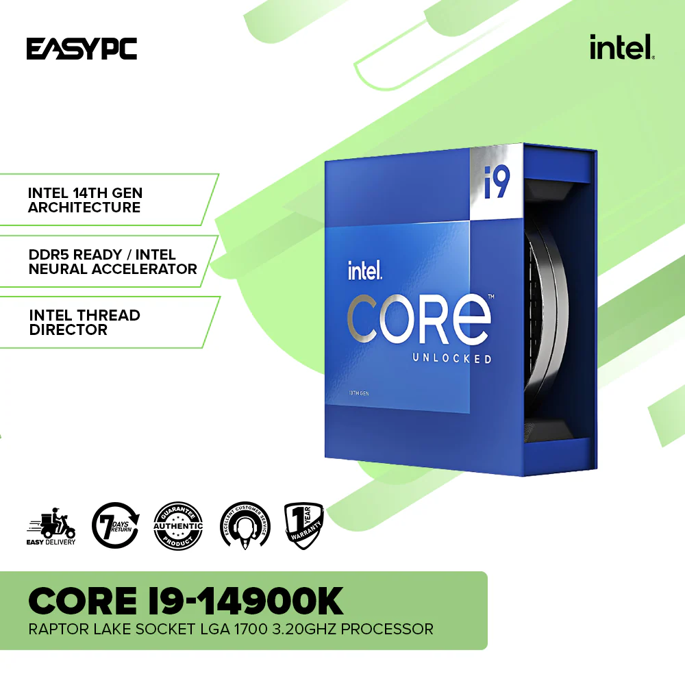 Intel Core i9-14900K Raptor Lake Socket LGA 1700 3.20GHz Processor - Image 2