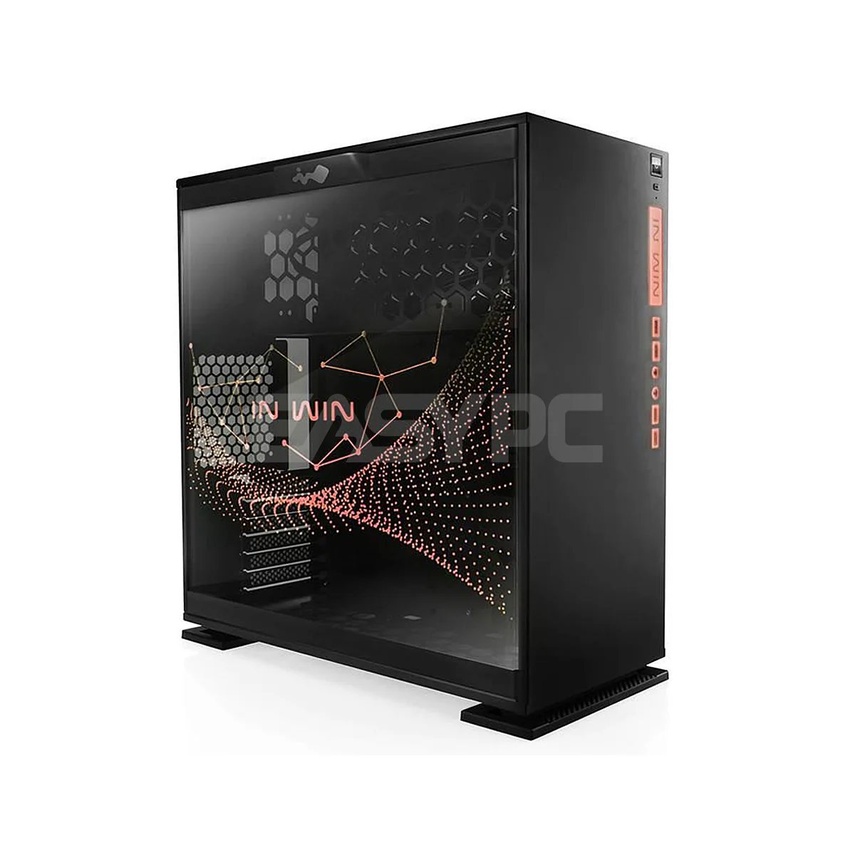 Inwin 303 Spider Web Edition Mid Tower Case Black - Image 3