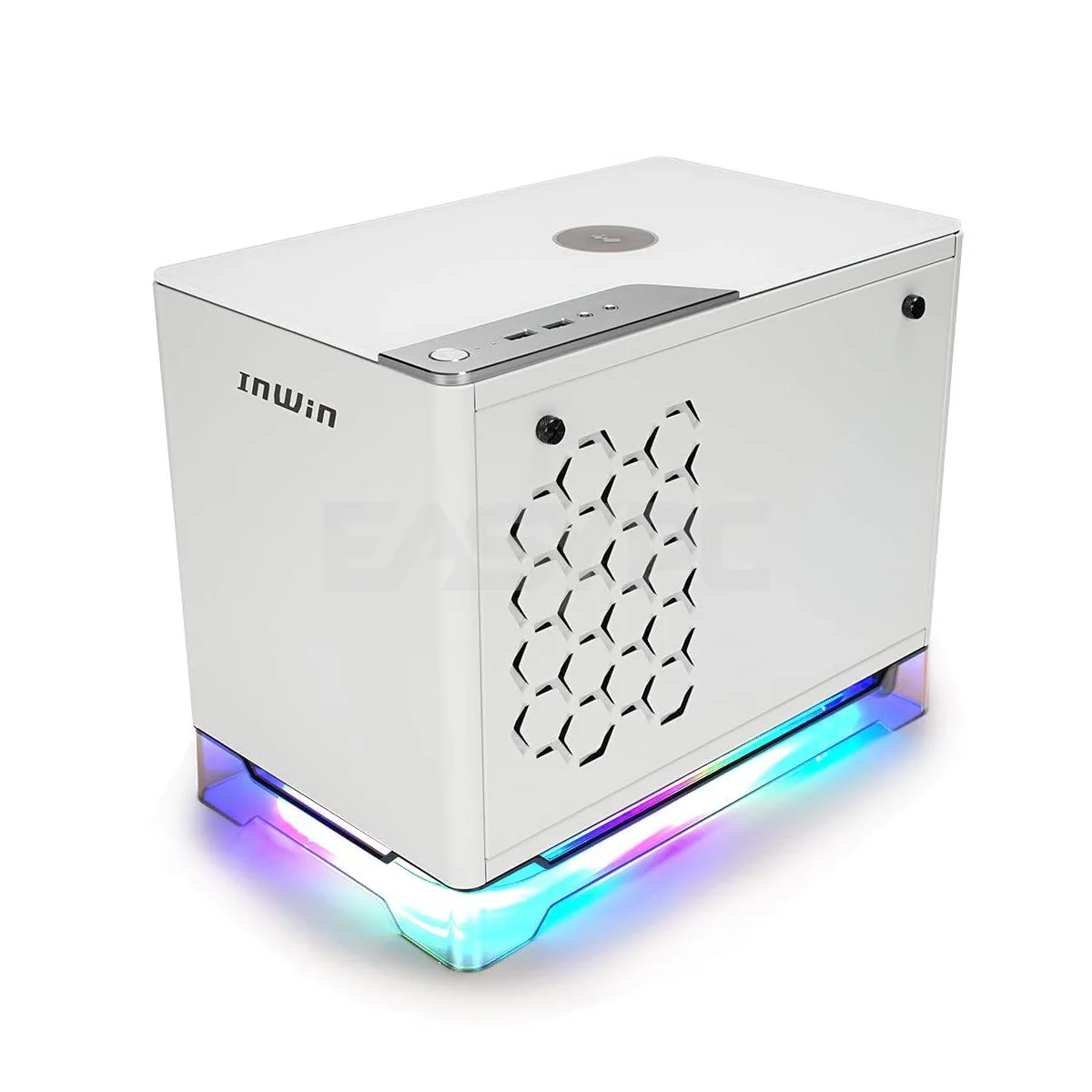 Inwin A1 Plus Mini-ITX Tower Case White - Image 4