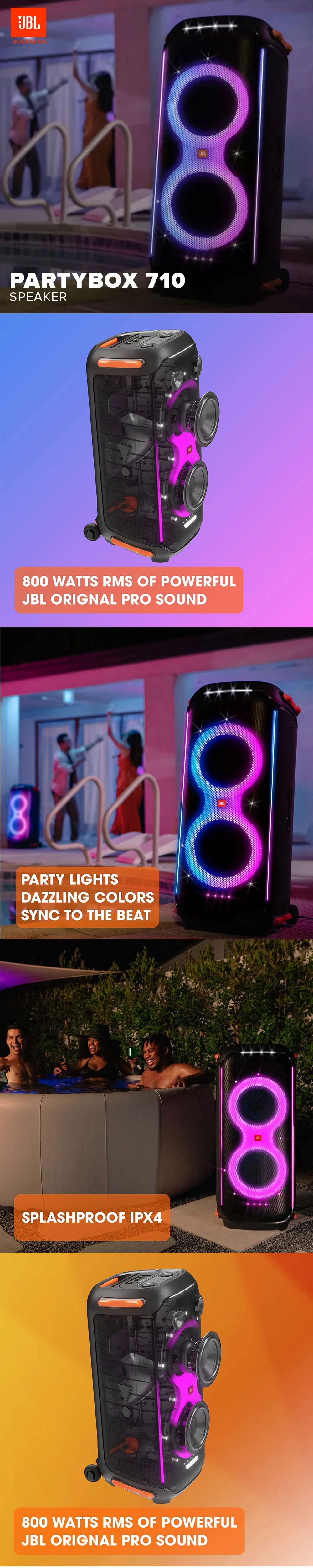 JBL PartyBox 710 Speaker - Image 6