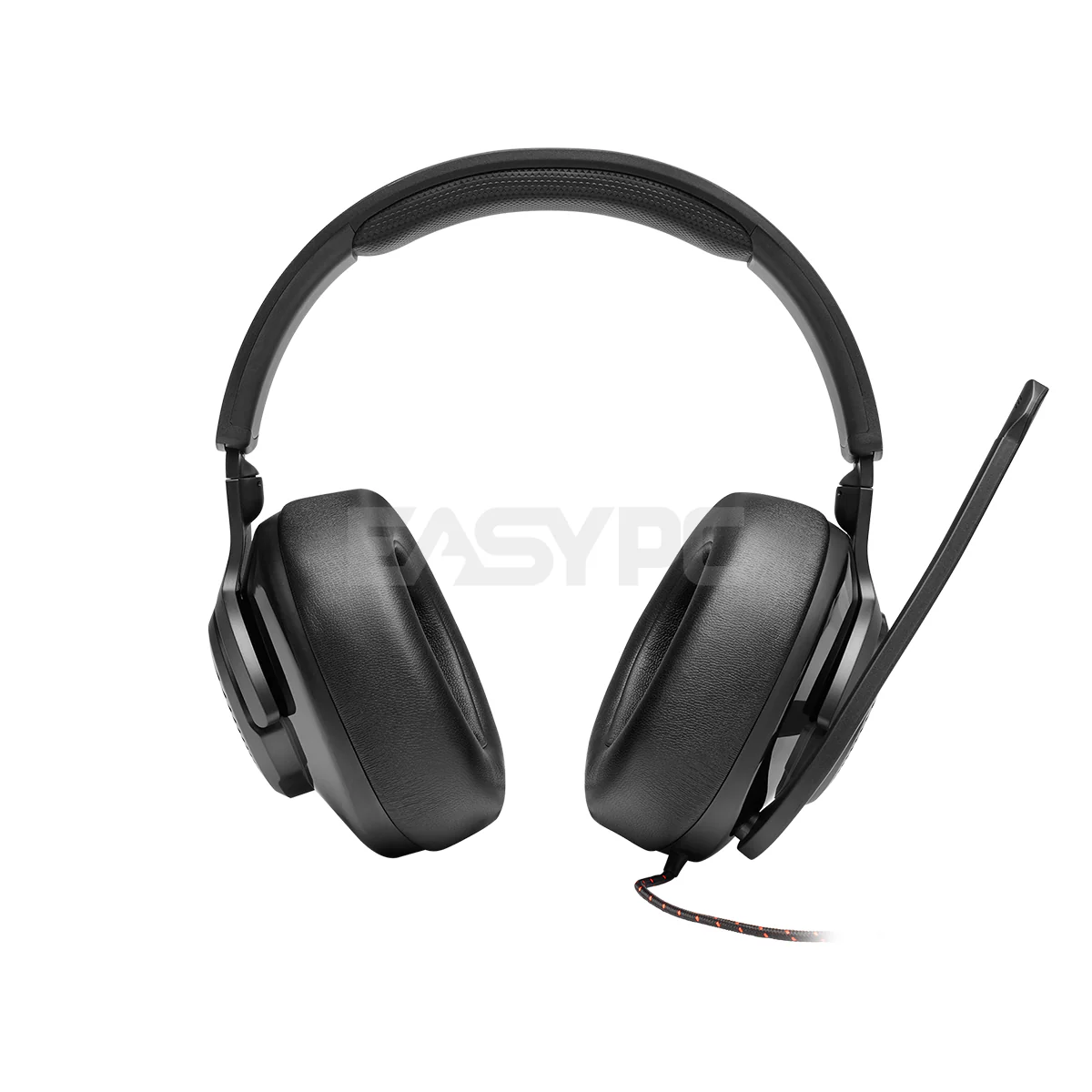 JBL Quantum 200 Wired Gaming Headset Black with flip-up mic - Image 2