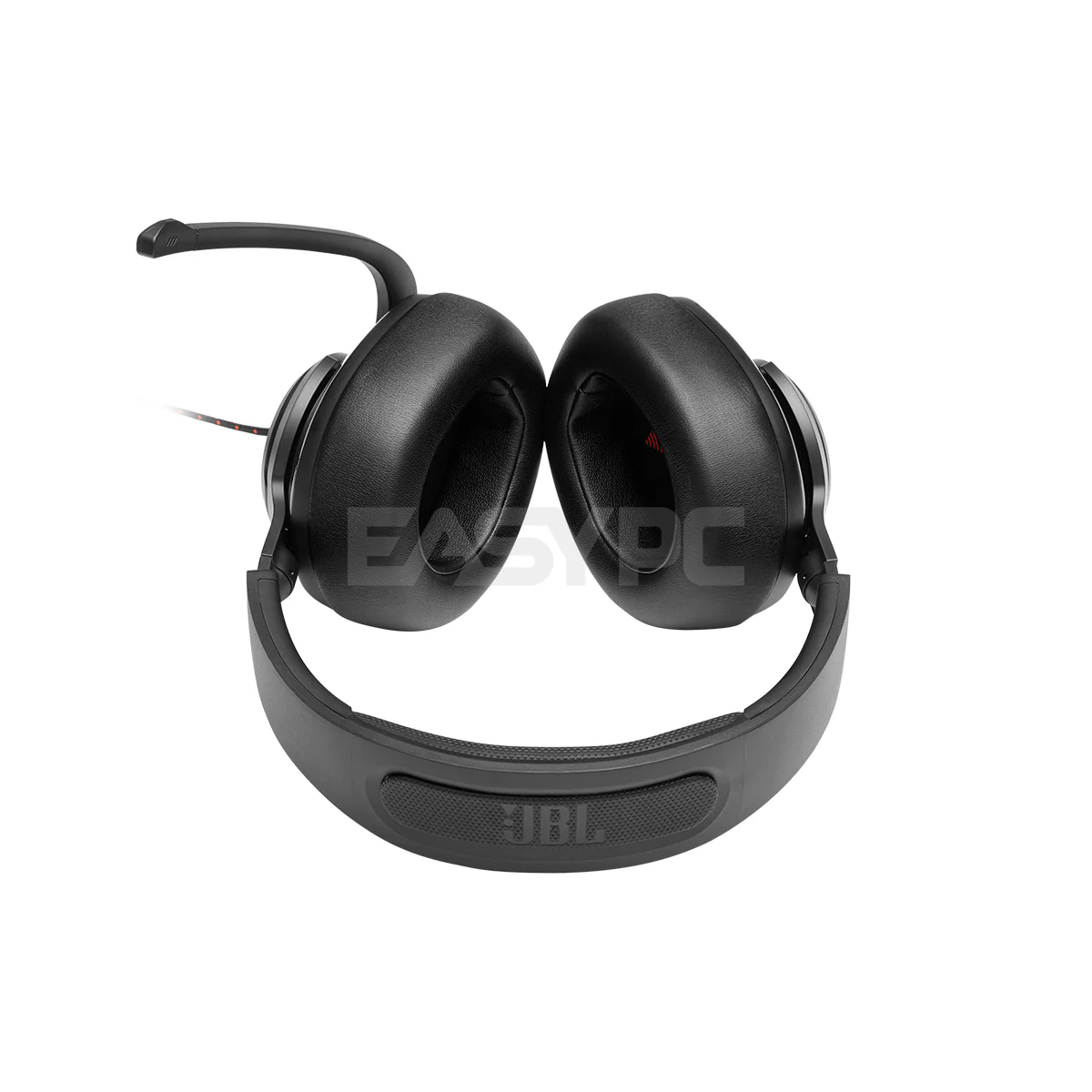 JBL Quantum 200 Wired Gaming Headset Black with flip-up mic - Image 3