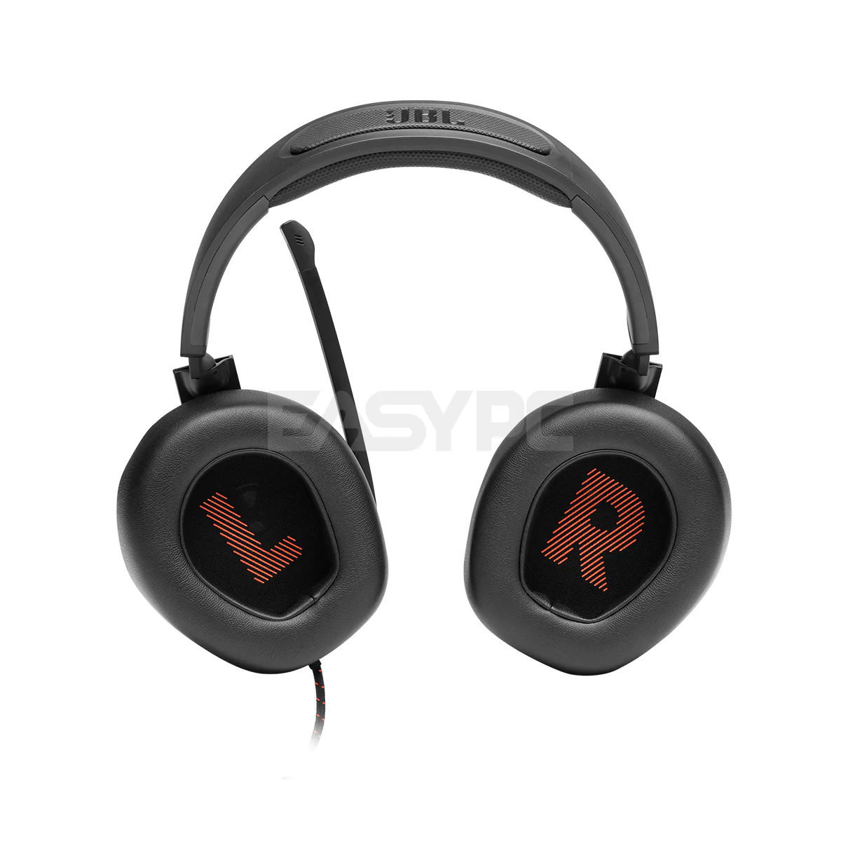 JBL Quantum 200 Wired Gaming Headset Black with flip-up mic - Image 5
