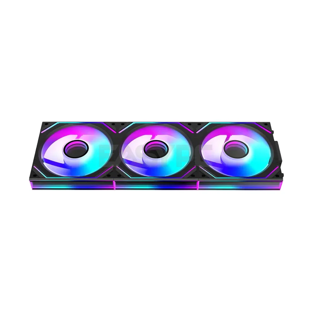 Jungle Leopard 3in1 ARGB Interstellar V2 Block Chassis Fan Black