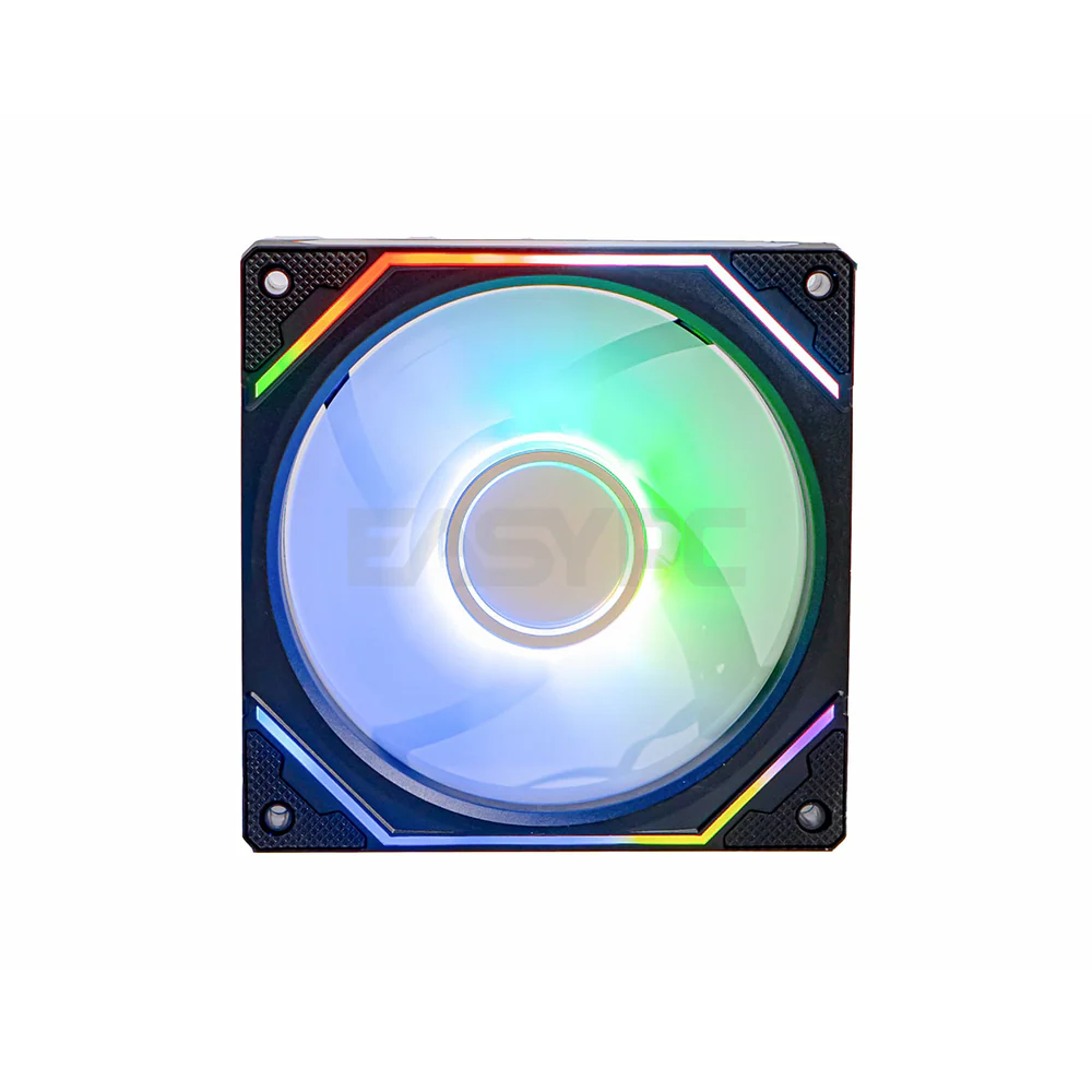Jungle Leopard 3in1 ARGB Interstellar V2 Block Chassis Fan Black - Image 4