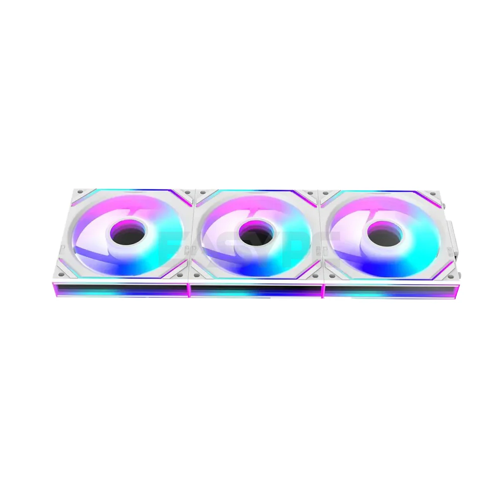 Jungle Leopard 3in1 ARGB Interstellar V2 Block Chassis Fan White