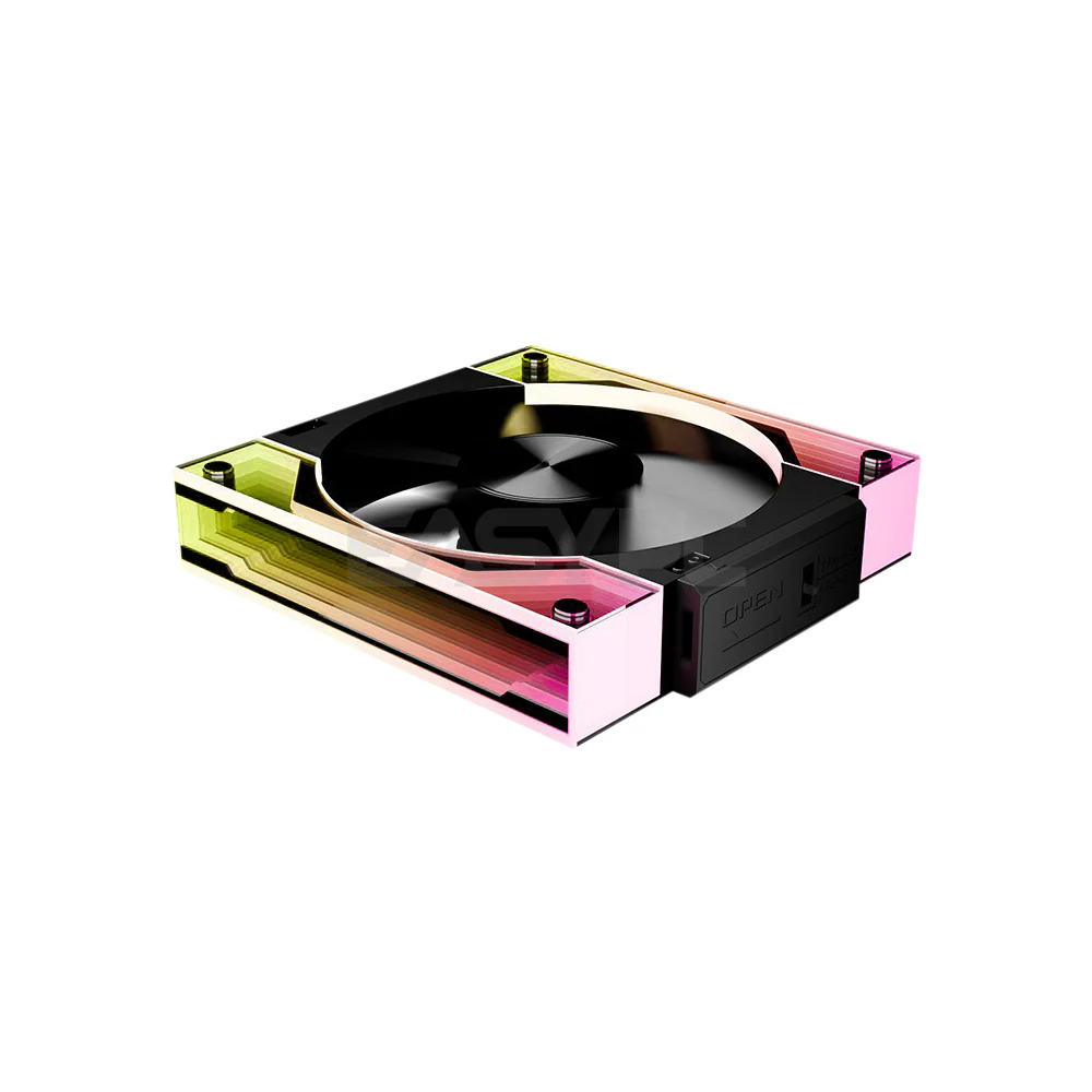 Jungle Leopard 3in1 ARGB Interstellar V3 Block Chassis Fan Black - Image 6