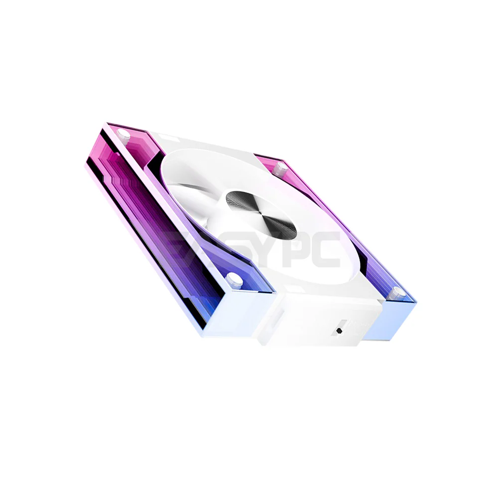 Jungle Leopard 3in1 ARGB Interstellar V3 Block Chassis Fan White - Image 4