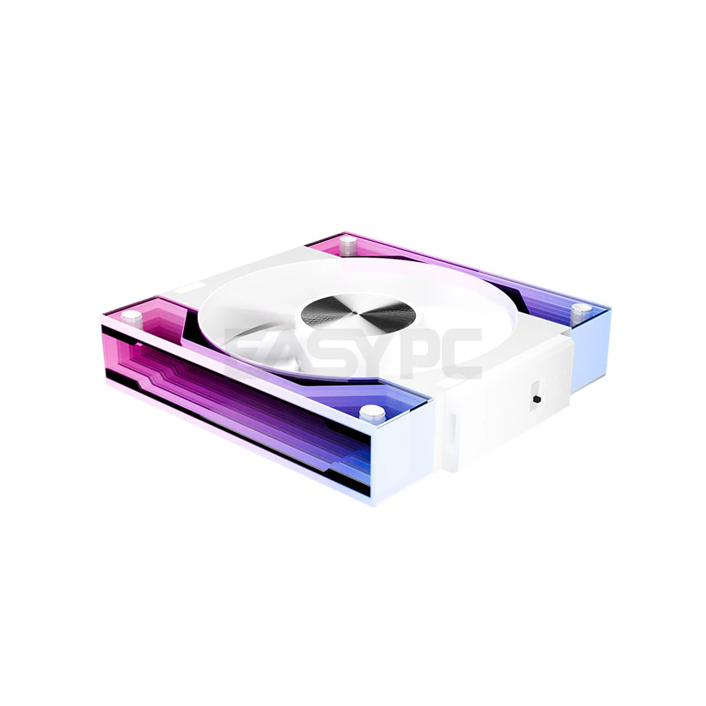 Jungle Leopard 3in1 ARGB Interstellar V3 Block Chassis Fan White - Image 5