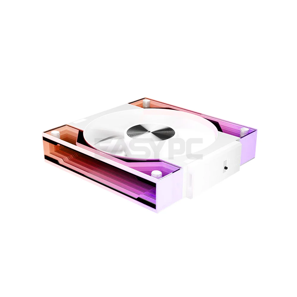 Jungle Leopard 3in1 ARGB Interstellar V3 Block Chassis Fan White - Image 6