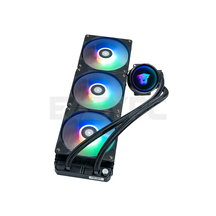 Jungle Leopard Astrobeat 360 Digital ARGB AIO Liquid Cooler Black - Image 4