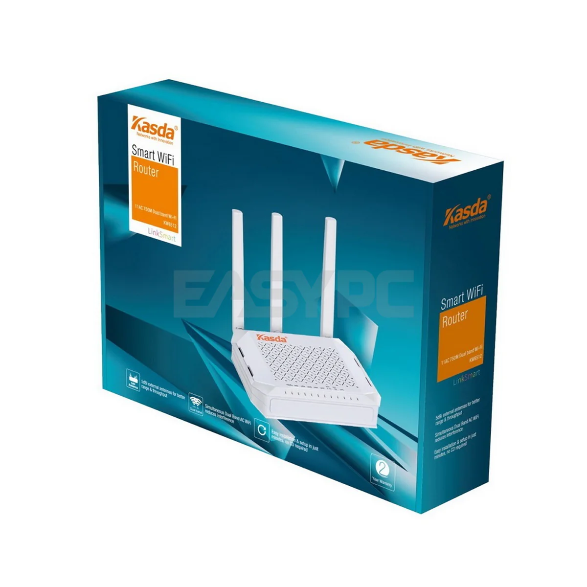 Kasda KW-6512 AC750 Dual Band Wi-Fi Router - Image 4