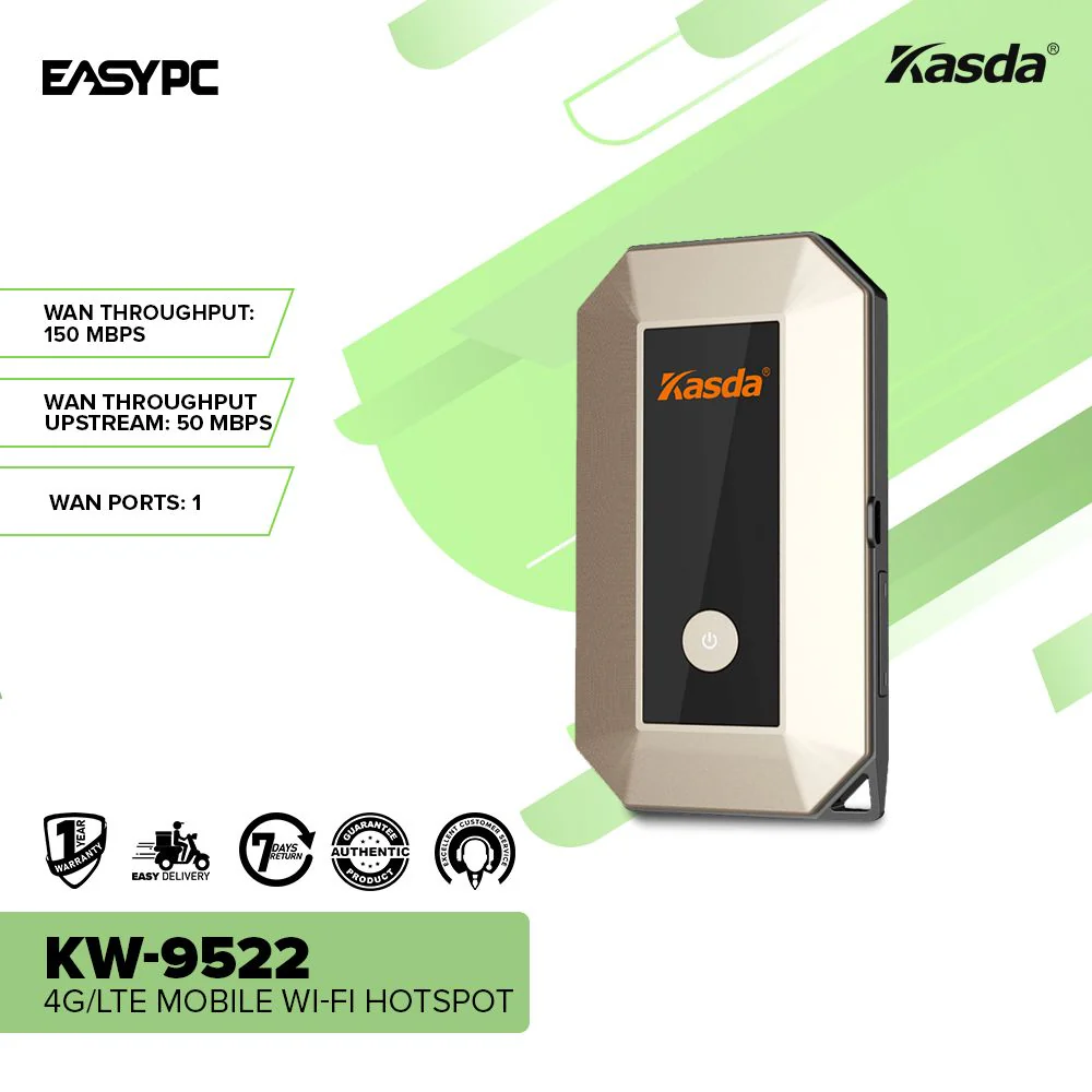 Kasda KW-9522 4G/LTE Mobile Wi-Fi Hotspot - Image 2
