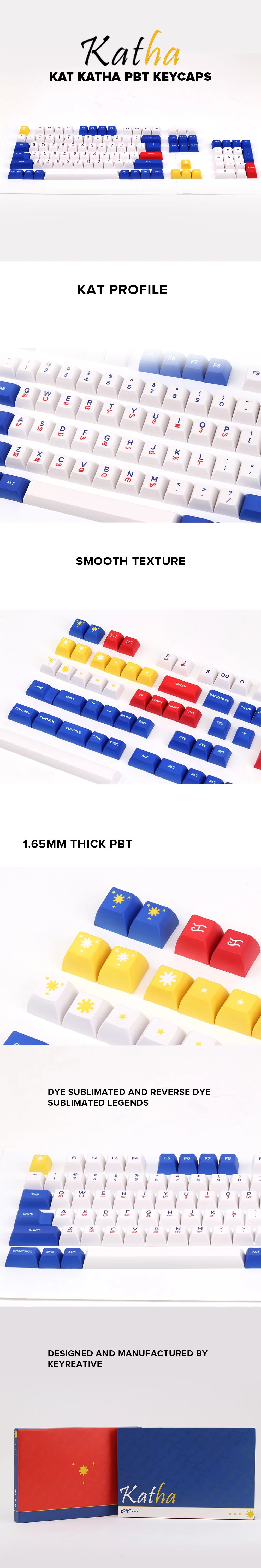 KAT Katha PBT Keycaps - Image 6