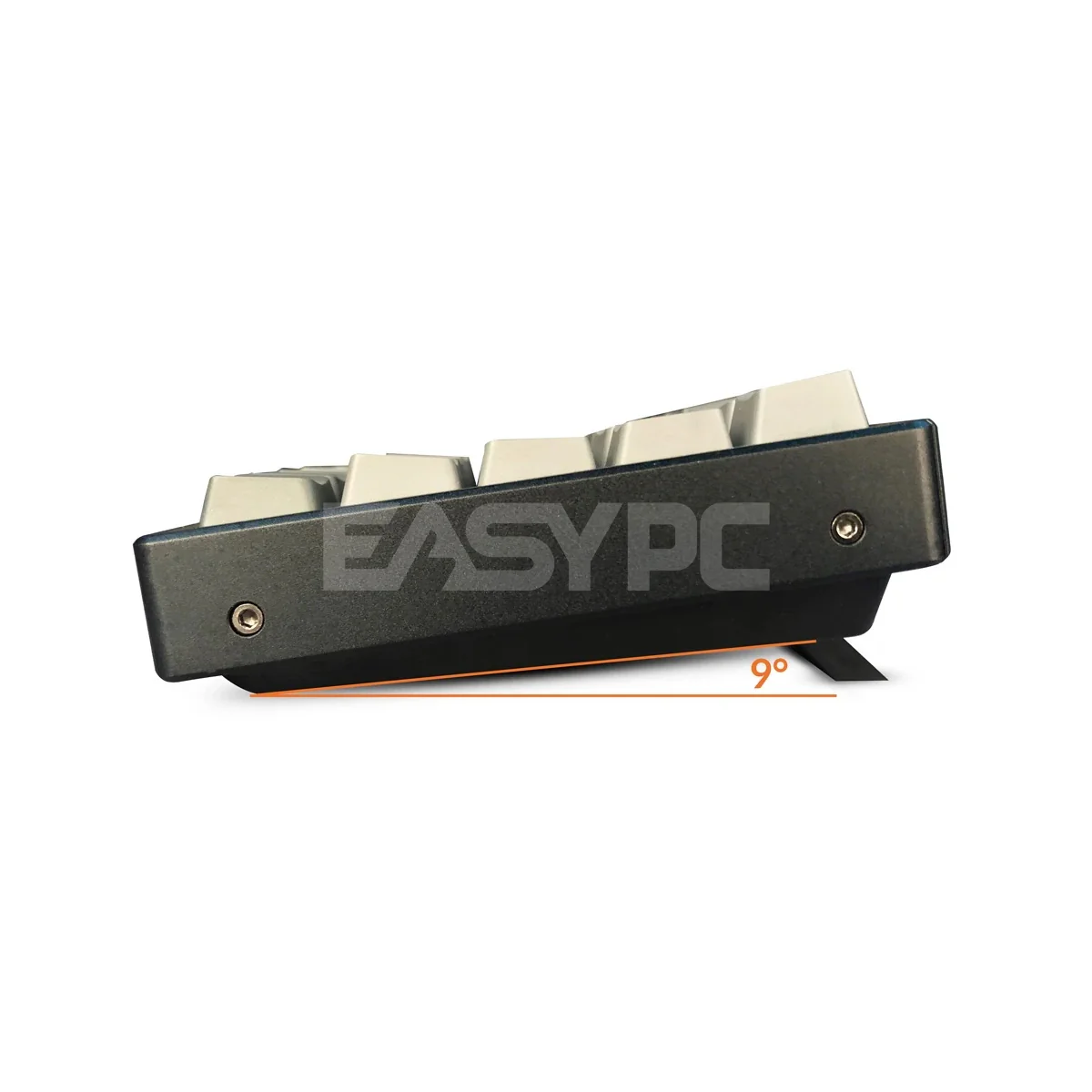 Keychron K6 RGB Mechanical Keyboard - Brown Switch/Aluminum Frame/Wireless & Wired/For Mac/iOS/Windows/Android (K6Q3) 4JTP KEK61619 - Image 3