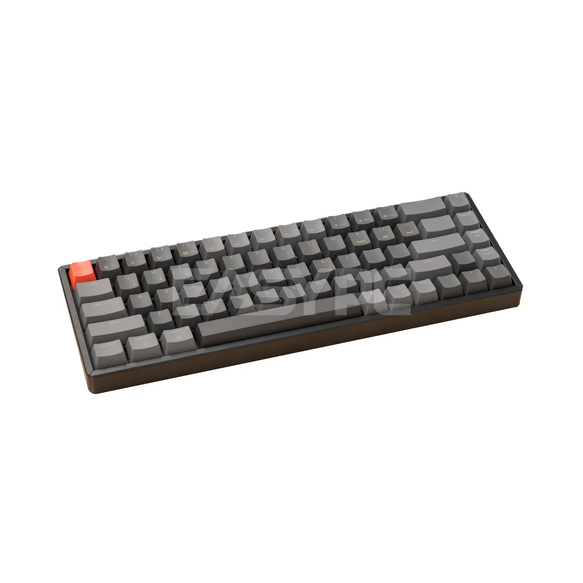 Keychron K6 RGB Mechanical Keyboard - Red Switch/ Aluminum/Wireless & Wired/For Mac/iOS/Windows/Android, Q1 (K6Q1) 4JTP KEK61617 - Image 2