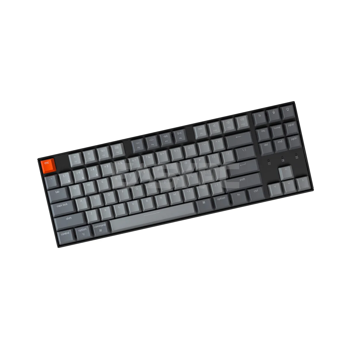 Keychron K8 RGB TKL Mechanical Keyboard - Red Switch/Plastic/Gateron Hot-Swappable /87 keys/ Wireless & Wired/For Mac/iOS/Windows/Android, Type C Plug (K8H1) 4JTP KEK81640 - Image 4