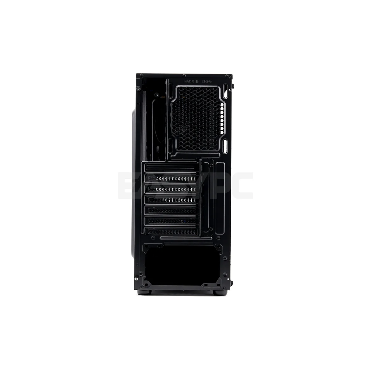 KeytechÂ ArrowÂ Mid TowerÂ 7 slot PCI, 8 Pcs Fan Slot PC Case Gaming Black - Image 5