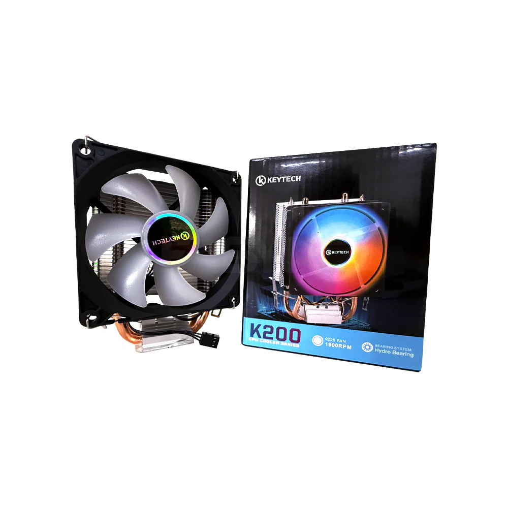 Keytech K200 CPU Air cooler Black - Image 6