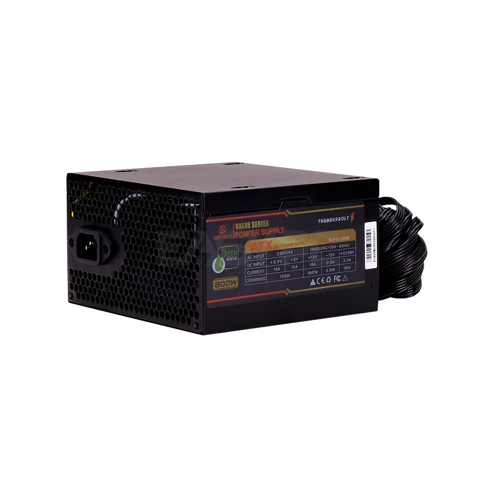 Keytech Thunderbolt 800 Watts Power Supply