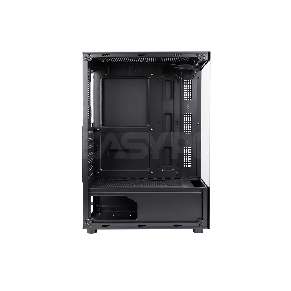 Keytech Vision ATX Gaming PC Case Black - Image 3