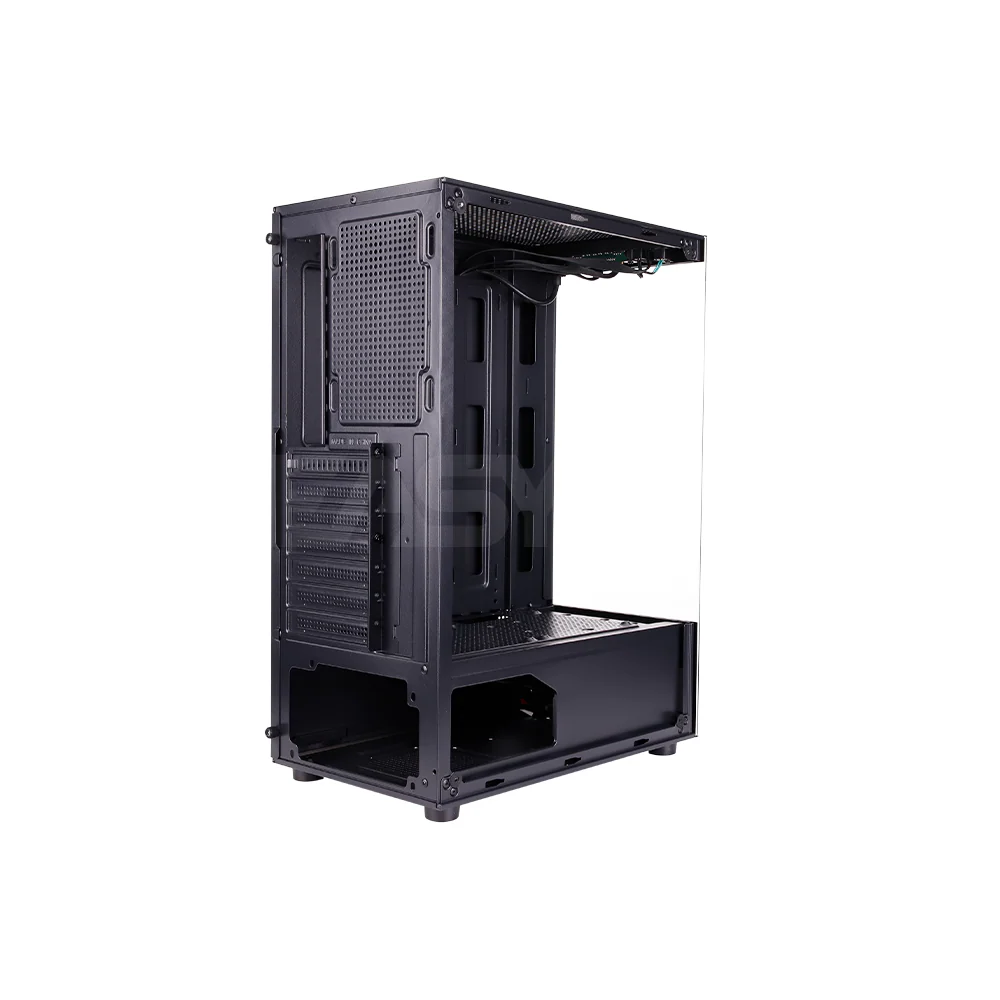 Keytech Vision ATX Gaming PC Case Black - Image 4