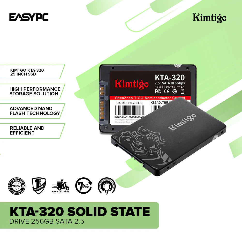 Kimtigo KTA-320 Solid State Drive 256GB SATA 2.5 - Image 2